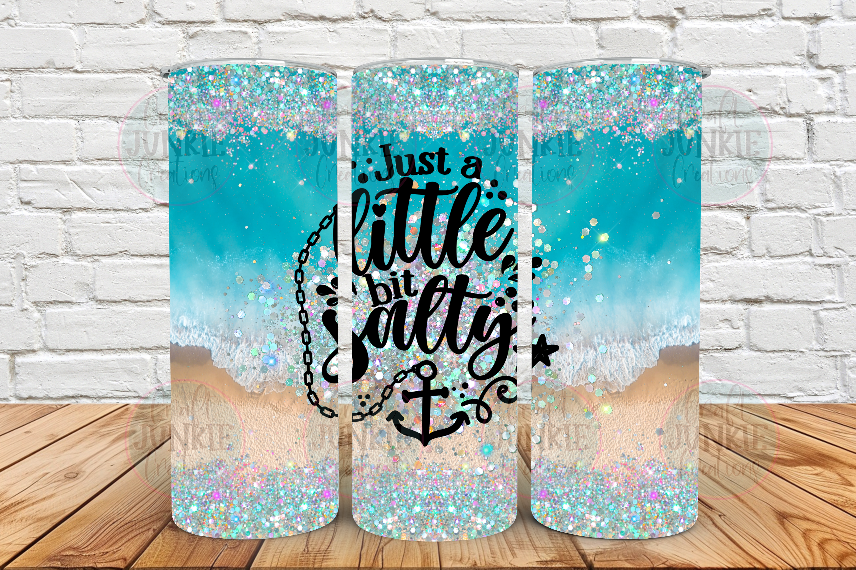 Just a little bit salty 20 oz Tumbler