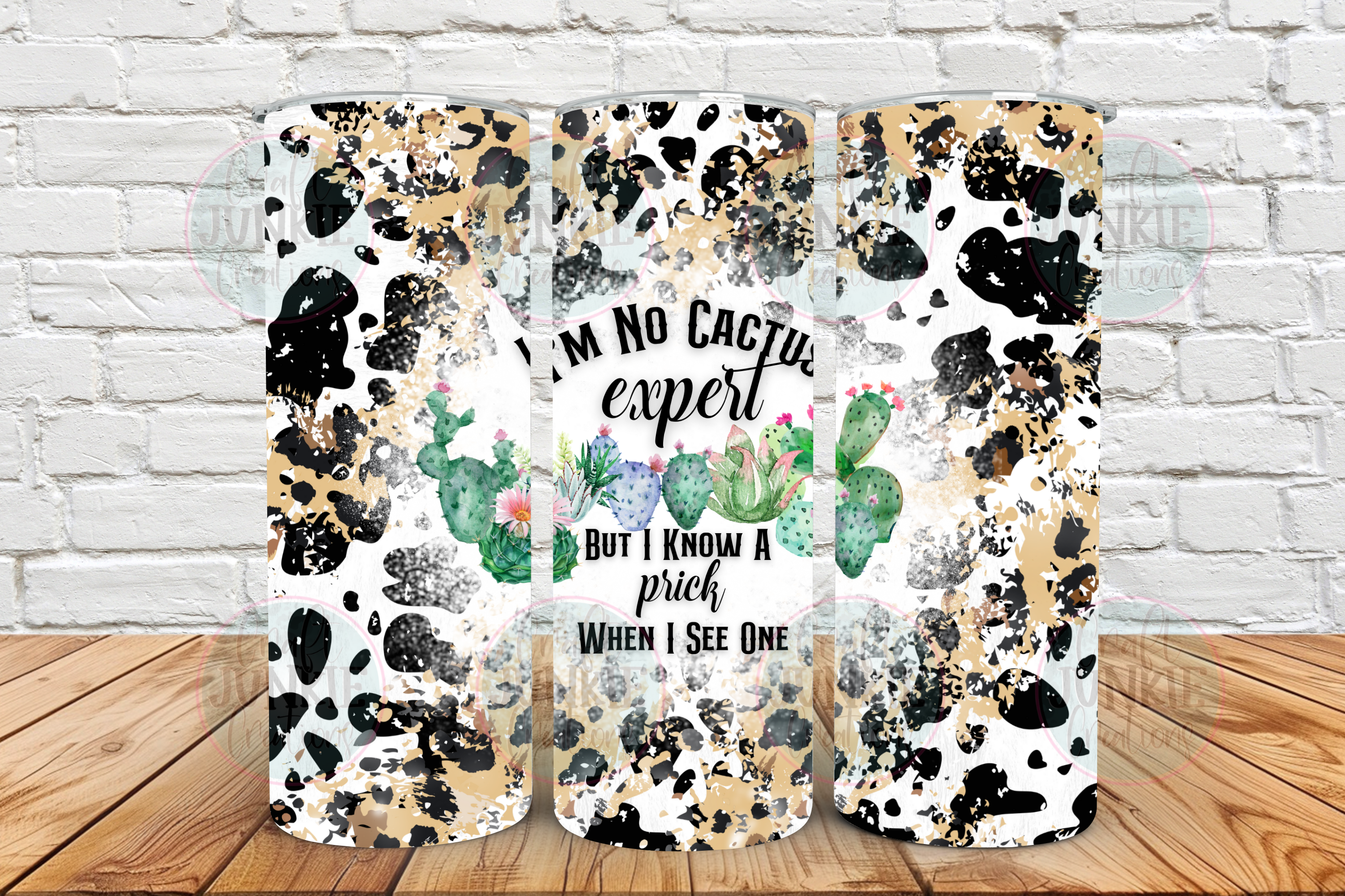 I'm no cactus expert 20 oz Tumbler