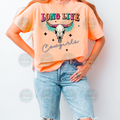 Neon long live cowgirls Tee