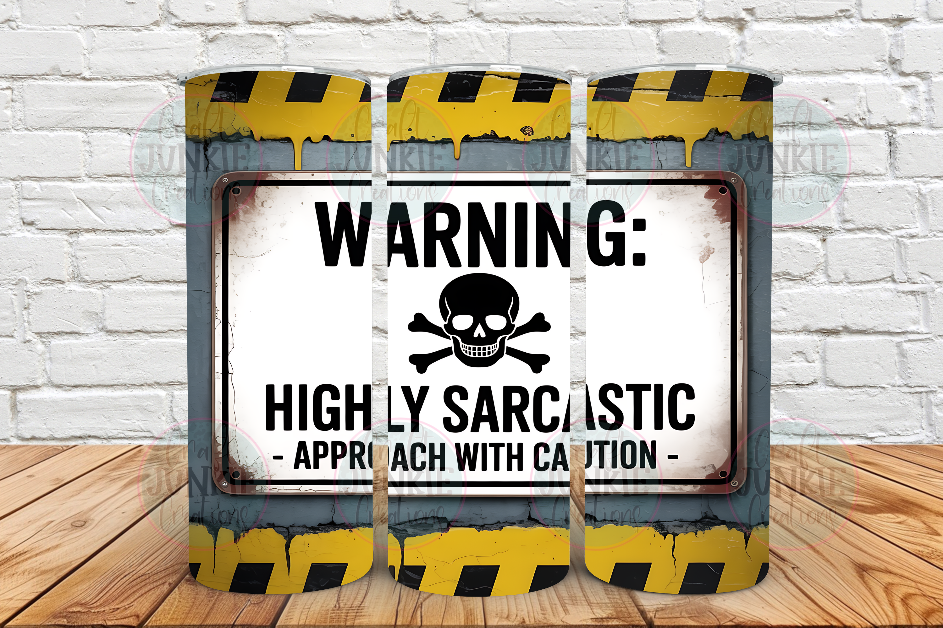 Warning highly sarcastic 20 oz Tumbler