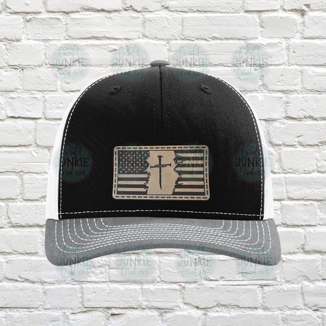 Flag & Cross Snapback 112