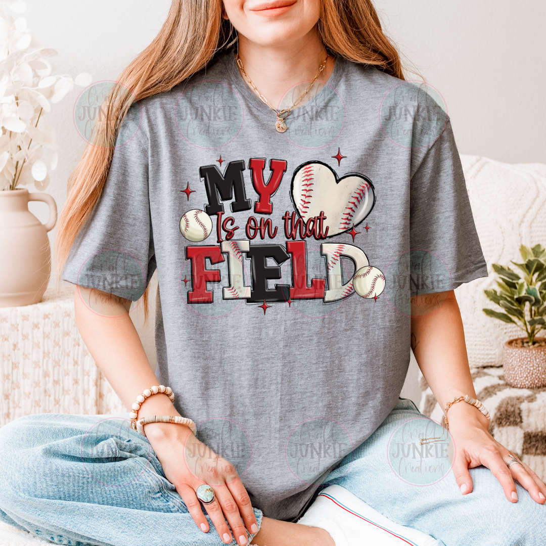 My heart is on that field Tee