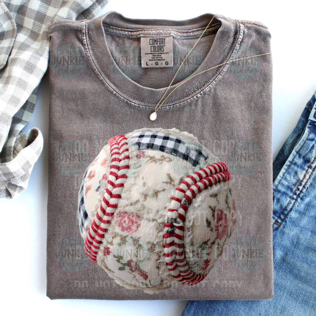 Patchwork Baseball Tee
