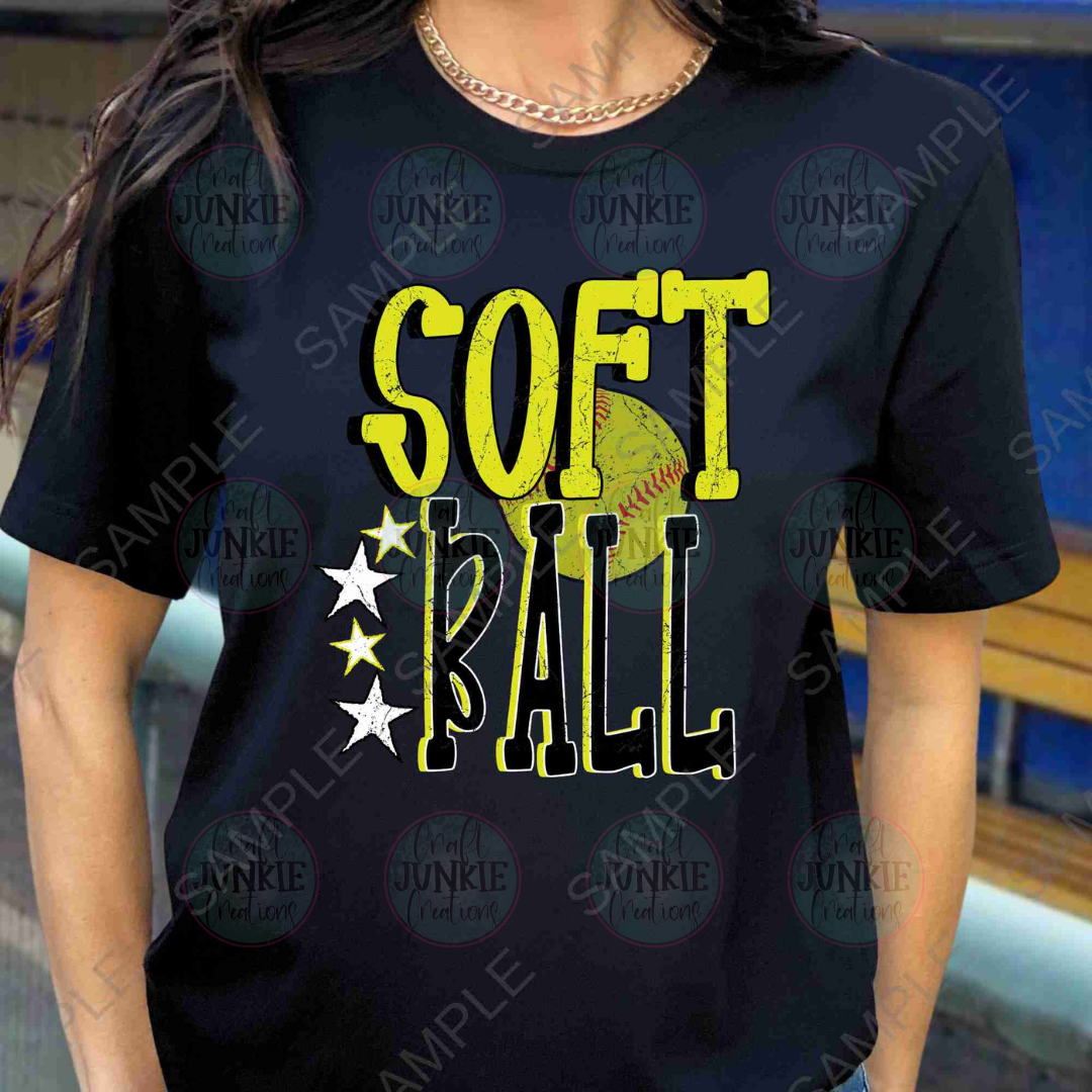 Softball Stars Tee