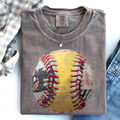 Patchwork Softball Tee