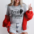 Feral Mama Skull Tee