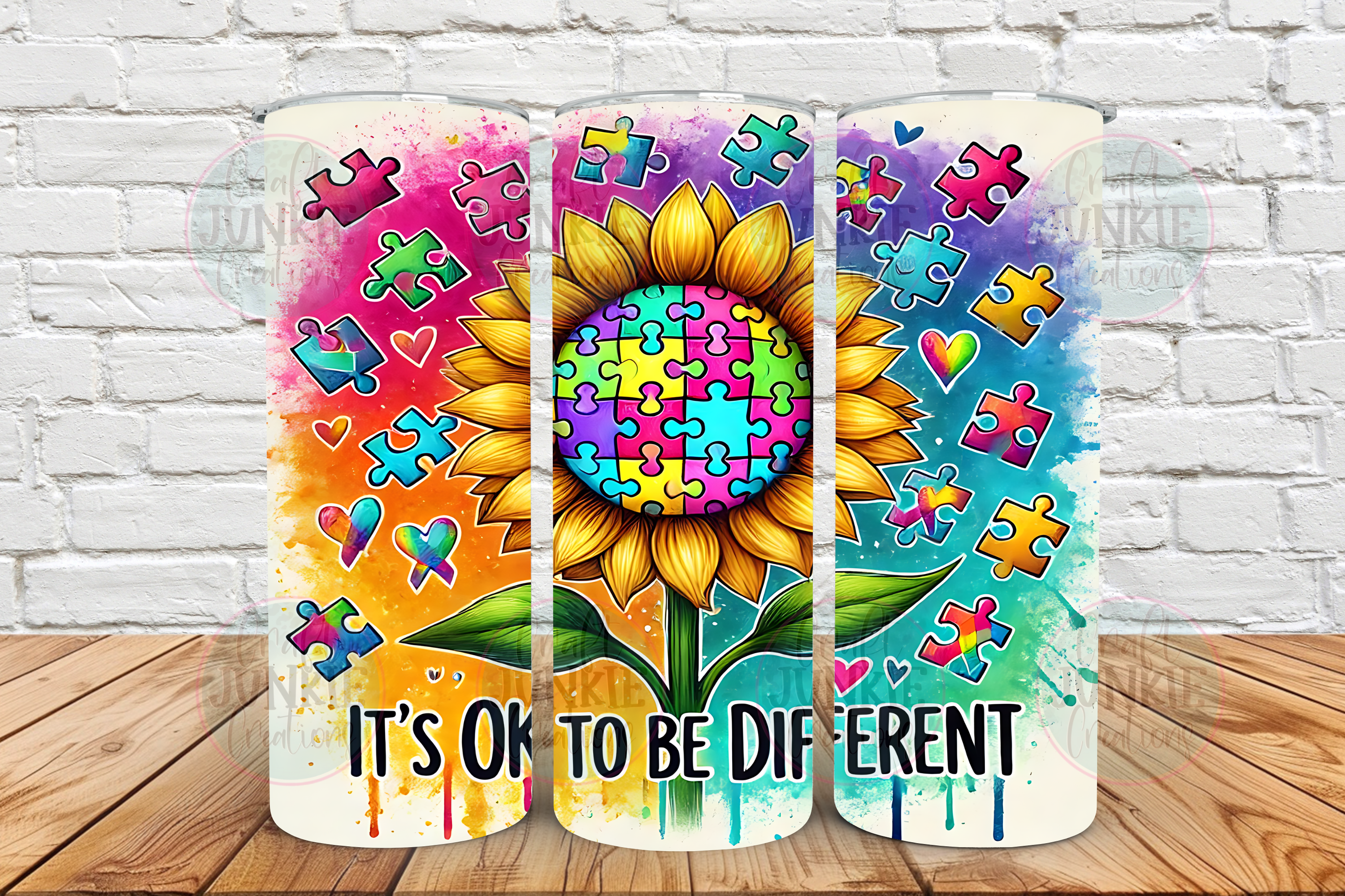 It's okay to be different 20 oz Tumbler