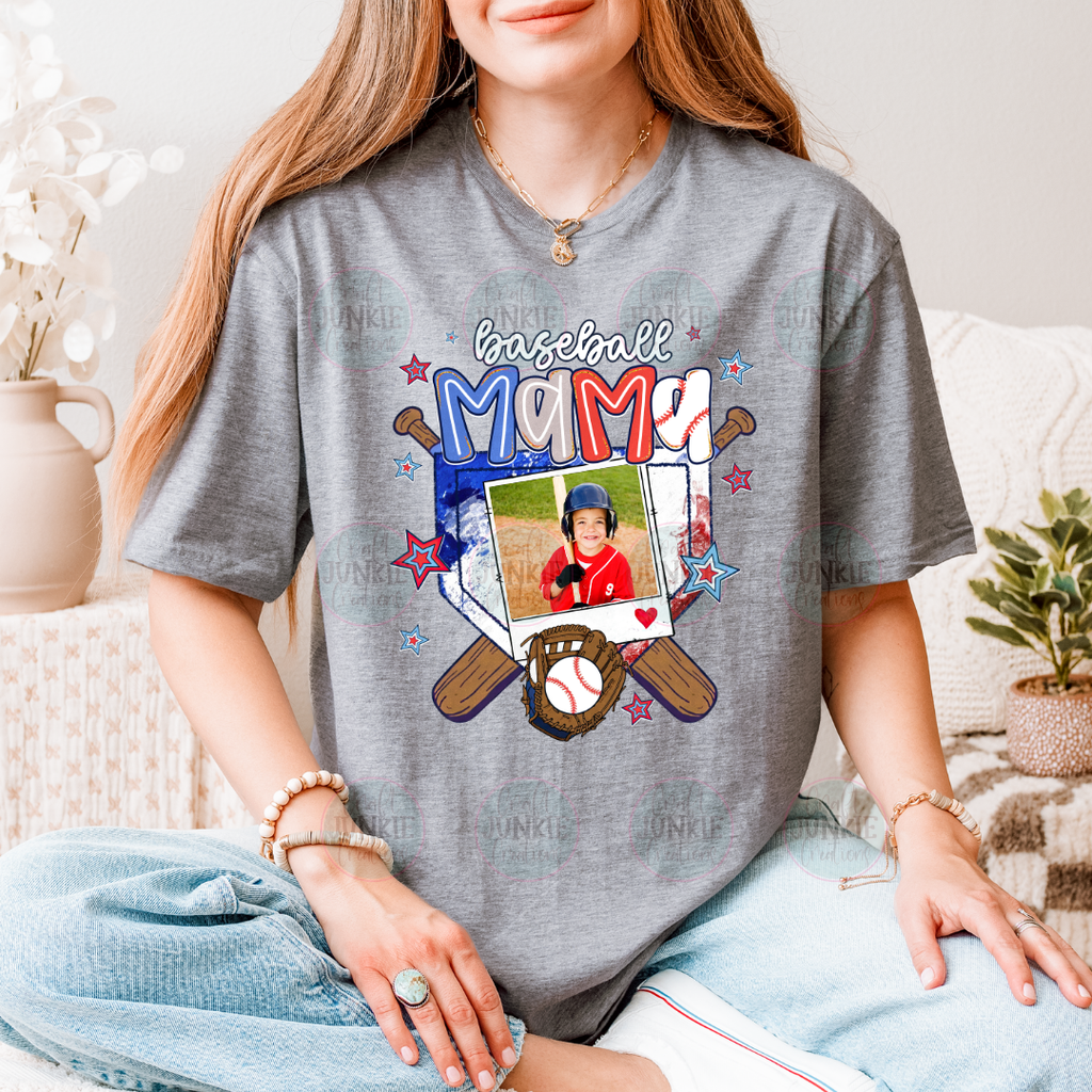 Custom Baseball Mom Tee